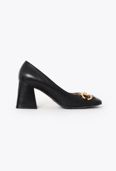 Gucci Resort 2021 Leather Horsebit Heels - 1 Gucci Resort 2021 Leather Horsebit Heels - 1