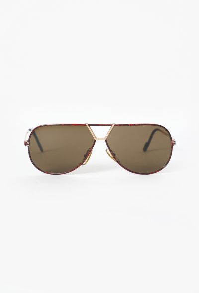 Ferrari 1980s Aviator Sunglasses - 1