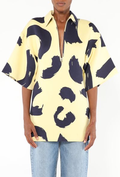 Céline S/S 2014 Brushstroke Tunic - 1