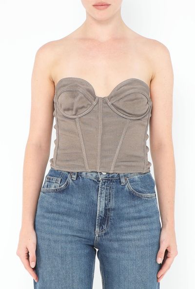 Alaïa 1990 Bustier Corset Top - 1 Alaïa 1990 Bustier Corset Top - 1