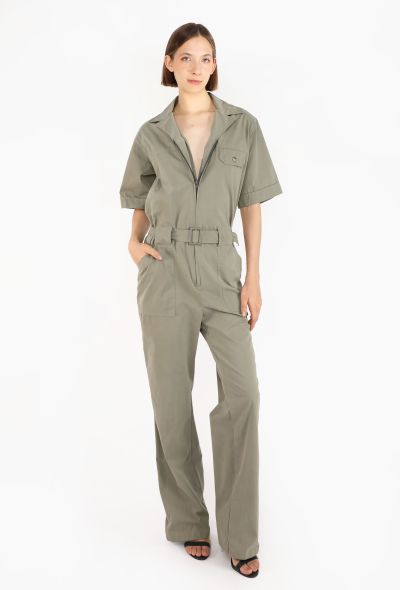 Dior Monsieur Utility Belted Jumpsuit, 1970s - 1