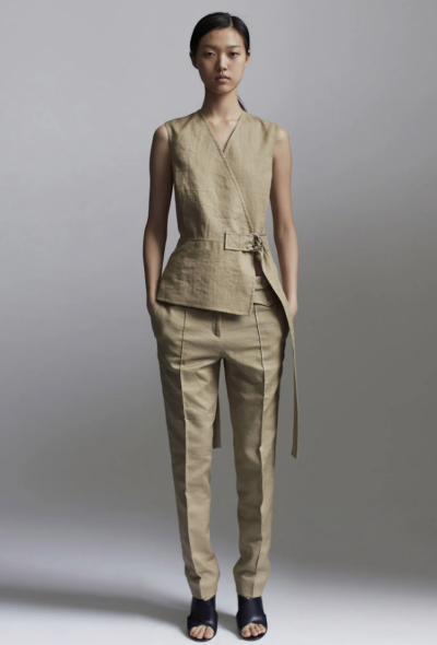 Céline Resort 2014 Tapered Linen Trousers - 2