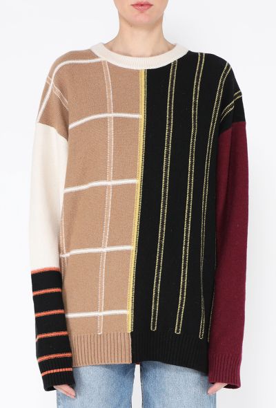 Loewe 2021 Striped Cashmere Sweater - 1