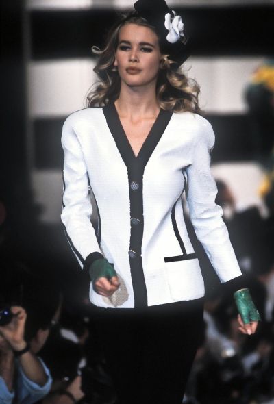 Chanel Sequin Scuba Zip Jacket, S/S 1991 - 2