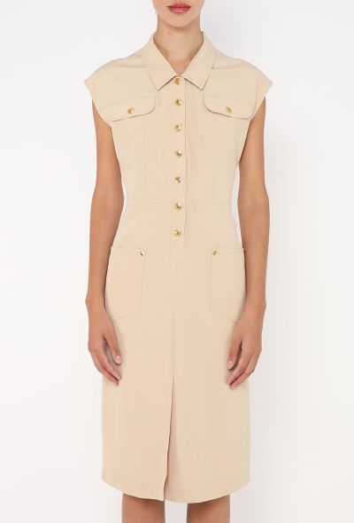 Céline 2019 Crêpe Safari Dress - 2 Céline 2019 Crêpe Safari Dress - 2