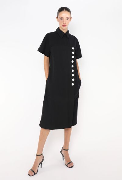 Céline 2016 Contrast Button Shift Dress - 1