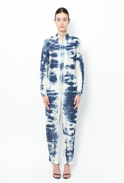 Stella Mccartney S/S 2019 Tie-Dye Denim Jumpsuit - 1
