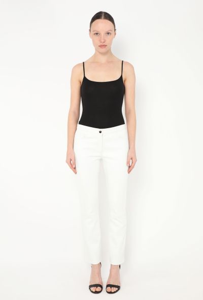 The Row Tapered Lambskin Pants - 2 The Row Tapered Lambskin Pants - 2