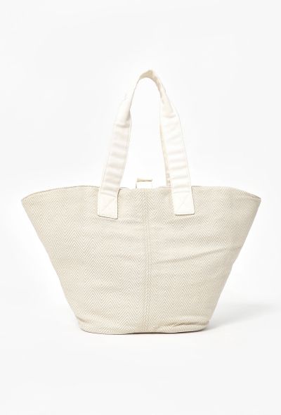 Hermès Canvas Beach Tote Bag - 1 Hermès Canvas Beach Tote Bag - 1