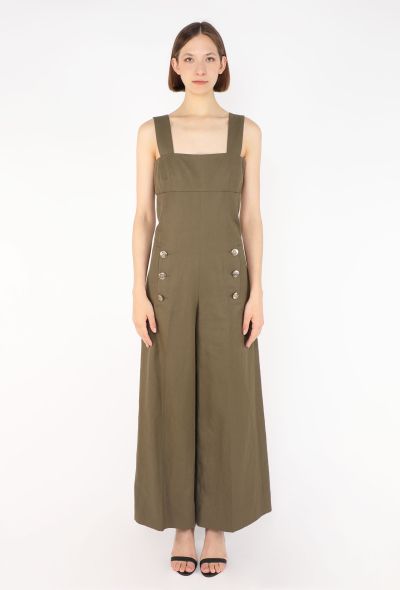 Sonia Rykiel Naval Linen Jumpsuit, S/S 2015 - 1