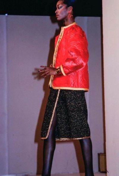 Saint Laurent Collector S/S 1979 Quilted Seashell Jacket - 2 Saint Laurent Collector S/S 1979 Quilted Seashell Jacket - 2