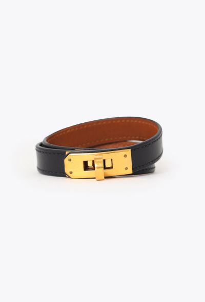 Hermès Double Tour Box Kelly Bracelet - 2 Hermès Double Tour Box Kelly Bracelet - 2