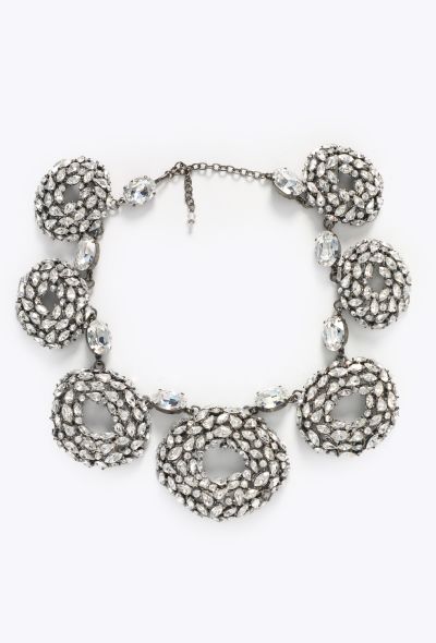 Balenciaga F/W 2008 Strass Collar Necklace - 2
