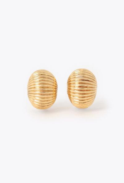 Vintage Fine Jewelry 18k Gold Escargot Earrings - 1 Vintage Fine Jewelry 18k Gold Escargot Earrings - 1