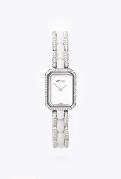 Chanel Rare 18K White Gold & Diamond Mini Première Watch - 1