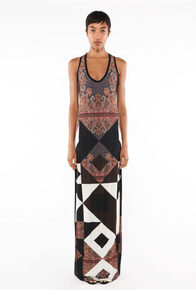 Givenchy Cubist Paisley Print Dress, Resort 2013 - 1