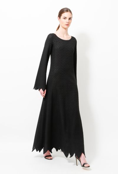                                         Herringbone Crochet Maxi Dress-1