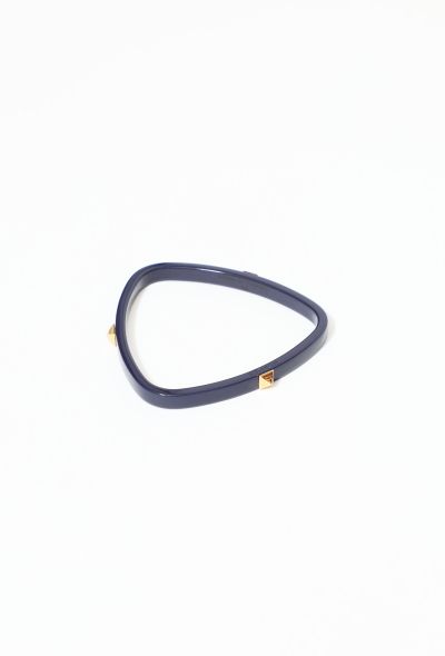 Hermès Studded Triangle Enamel Bracelet - 1