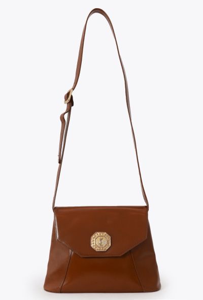 Saint Laurent '90 YSL Cognac Bag - 1 Saint Laurent '90 YSL Cognac Bag - 1