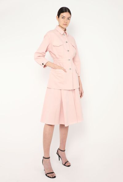 Prada Resort 2020 Denim Skirt Ensemble - 1 Prada Resort 2020 Denim Skirt Ensemble - 1