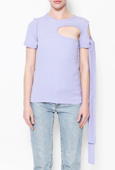 Céline Resort 2017 Asymmetrical Cut-Out Top - 1