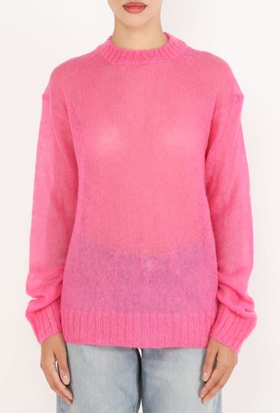 Céline Lightweight Mohair Knit Top - 1
