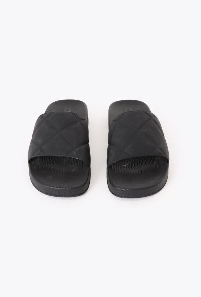 Bottega Veneta 2024 Quilted Matte Slides - 2