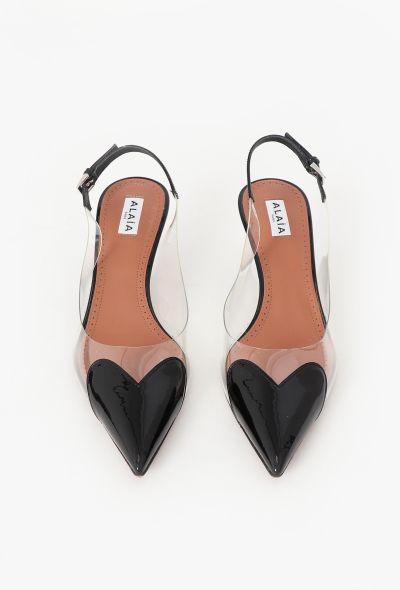 Alaïa F/W 2023 Le Coeur Slingback Pumps - 1 Alaïa F/W 2023 Le Coeur Slingback Pumps - 1