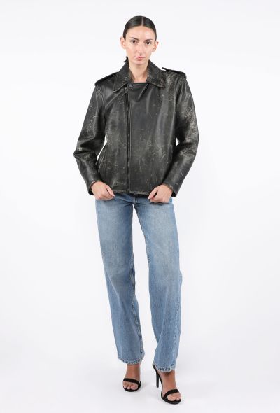 The Row Catalina Distressed Biker Jacket, 2023 - 2