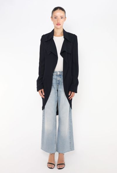 Balenciaga S/S 2005 Belted Nautical Jacket - 1 Balenciaga S/S 2005 Belted Nautical Jacket - 1