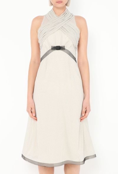 Rodarte 2011 Ruched Tulle Bow Dress - 2