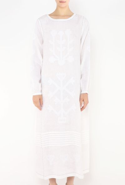 Vita Kin Embroidered Linen Kaftan - 2 Vita Kin Embroidered Linen Kaftan - 2