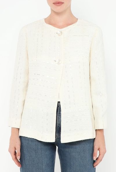 Chanel 2000 Sequin Tweed Jacket & Top - 1 Chanel 2000 Sequin Tweed Jacket & Top - 1