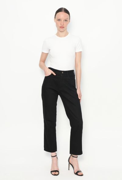 Céline 2021 Straight-leg Cropped Jeans - 1
