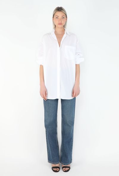 The Row Classic Oversized Cotton Shirt - 1