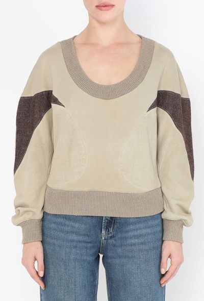 Balenciaga 2003 Colorblock Cubist Sweater - 1 Balenciaga 2003 Colorblock Cubist Sweater - 1