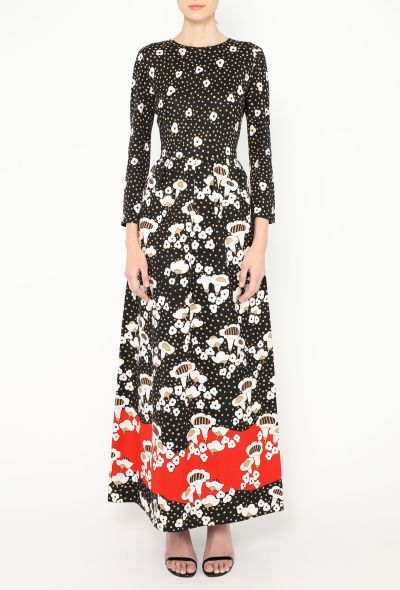 Lanvin RARE 1972 Printed Maxi Dress - 2 Lanvin RARE 1972 Printed Maxi Dress - 2