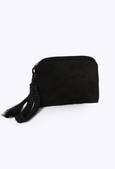 The Row Horsehair Tassel Wristlet Clutch - 2 The Row Horsehair Tassel Wristlet Clutch - 2