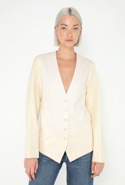 Chloé S/S 2017 Waistcoat Blazer - 1