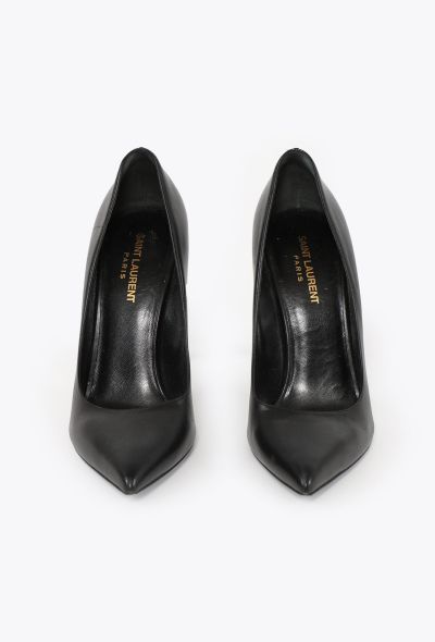 Saint Laurent Leather Zoe Stilettos - 2