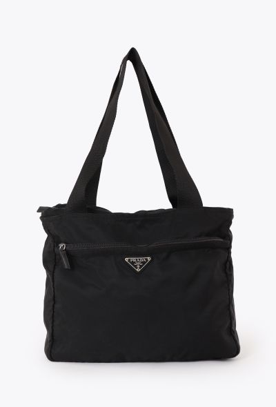 Prada '90s Nylon Tote Bag - 1