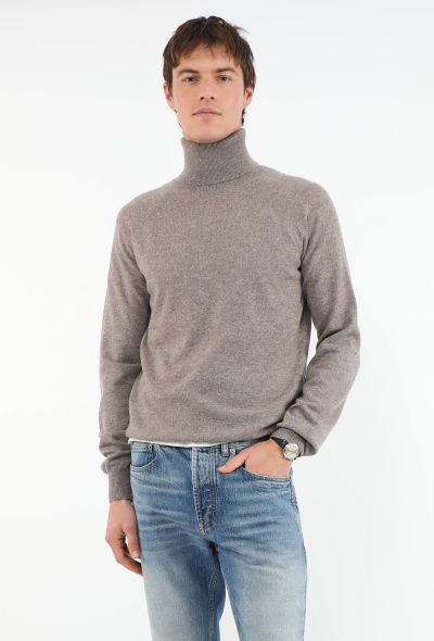 Saint Laurent 2024 Cashmere Turtleneck Sweater - 1