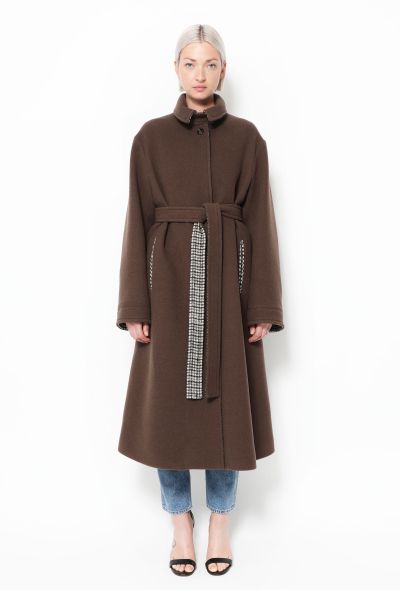                                         2021 Belted Wool Coat-1