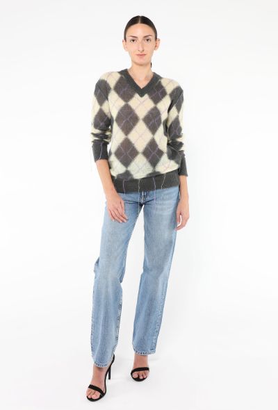 Marni 2025 Argyle Mohair Sweater - 2