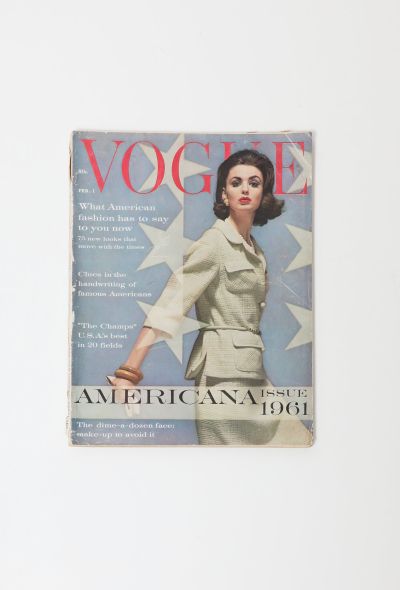                                         Vogue US 1961 Americana Issue-1