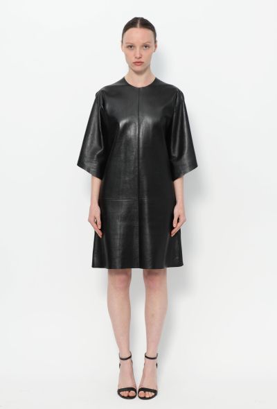 Céline Lambskin A-Line Dress - 1 Céline Lambskin A-Line Dress - 1