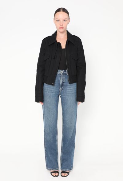 Balenciaga 2002 Felted Bomber Jacket - 2 Balenciaga 2002 Felted Bomber Jacket - 2