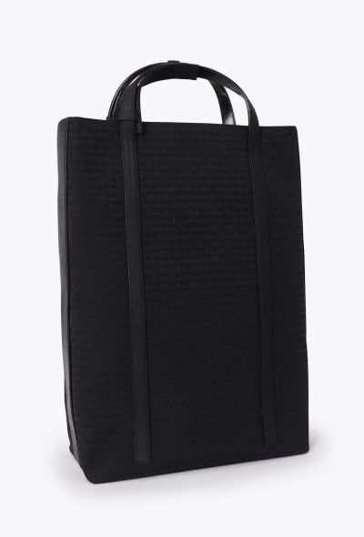 Dior Black Monogram Tote Bag - 2 Dior Black Monogram Tote Bag - 2