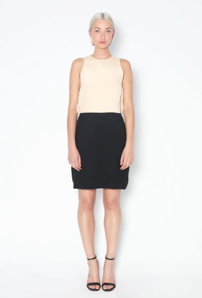 Céline 2010 Colorblock Silk Dress - 1 Céline 2010 Colorblock Silk Dress - 1