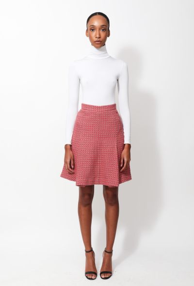                             Tweed Flared Skirt - 1